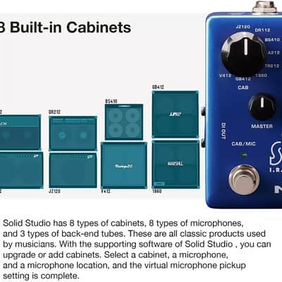NUX NSS-5 Solid Studio IR Loader and Power Amp Simulator Pedal image 6