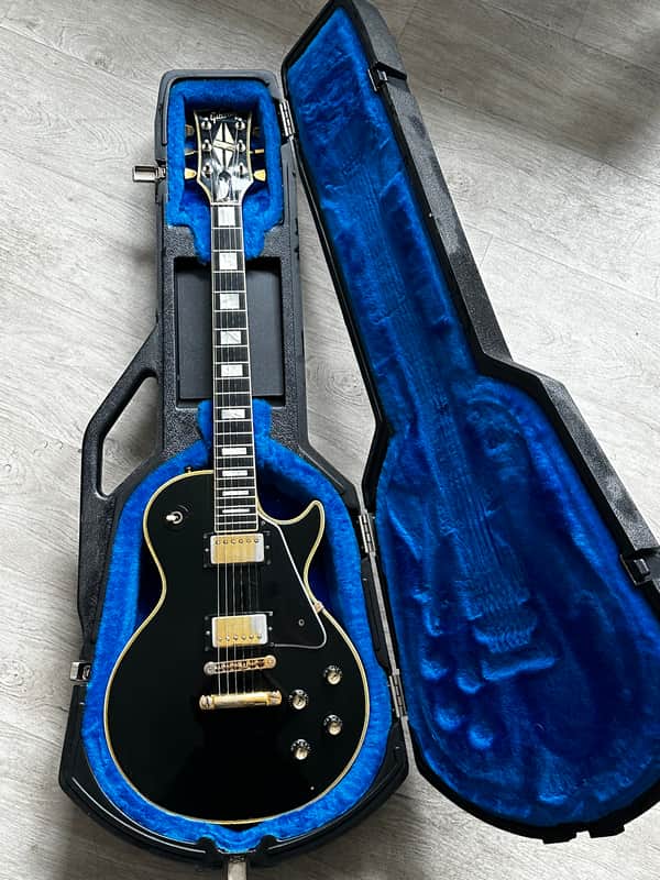 1980 Gibson Chainsaw Hard Case Blue Interior Gen III for Les Paul or SG FREE US SHIPPING image 1