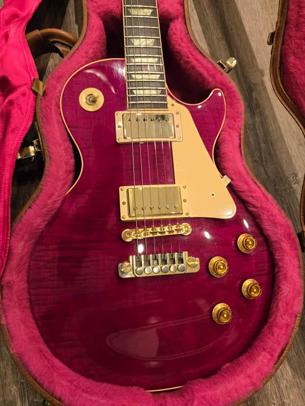 1992 Gibson Les Paul Classic Plus - rare Translucent Purple