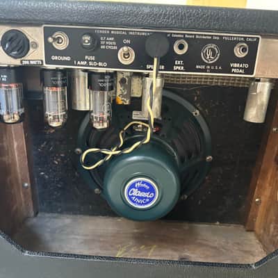 Fender Princeton 12-Watt 1x10" Guitar Combo 1964 - 1967 - Black Panel image 3