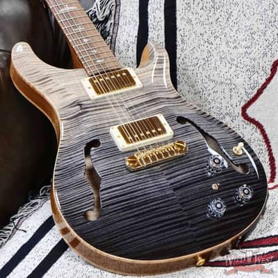 PRS Wild West Guitars 25th Anniversary Limited Run Wood Library Artist Package Hollowbody II Piezo Frostbite Fade (Private Stock Color) 5.60 LBS (US Only / No International Shipping) image 8
