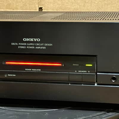 Onkyo M-5200 Power Amp Rare Japan Made Audiophile Clean Tested Working image 2