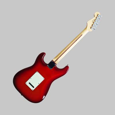 Fender Standard Stratocaster Plus Top with Maple Fretboard - 2015 - Cherry Burst image 13