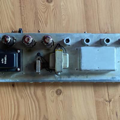 Fender Tremolux Piggy Back Amp 1962 - Beige Tolex image 14