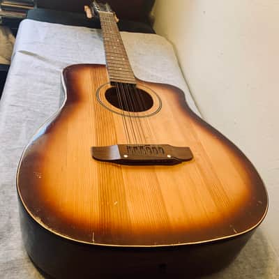 LVIV Trembita Vintage 1995 12 String Acoustic Guitar Ukrainian *Please Read* image 6