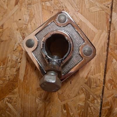 Ludwig Ludwig Bass Drum Tom Mount Diamond Bracket P1610D 1960s - Chrome image 3