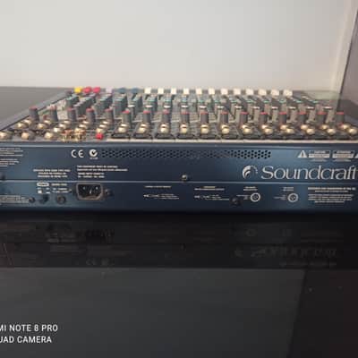 Soundcraft MFX12/2 12-Channel Mixer with Lexicon Effects 2000s - Blue image 2