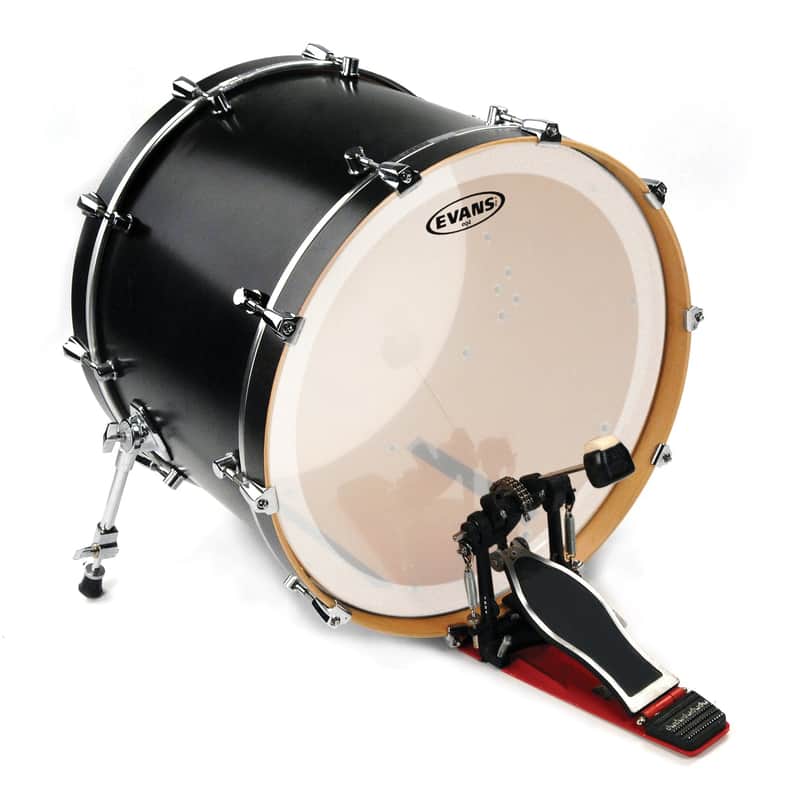 Evans EQ4 Coated Bass Drumhead 24" image 1