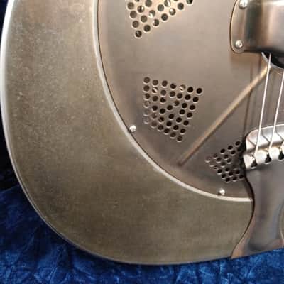 National Reso-Phonic NRP Rustic 14 Fret with P90 Lollar Pickup 2023 Rustic image 11