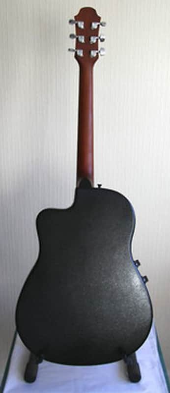 Aria AMB-35 Dark Green - Acoustic / Electric | Reverb