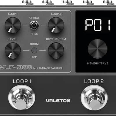 Valeton VLP-200 Multi-Track Sampler Looper Guitar Pedal image 1