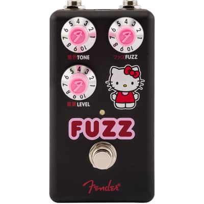 Fender Hello Kitty Black Fuzz Pedal image 1