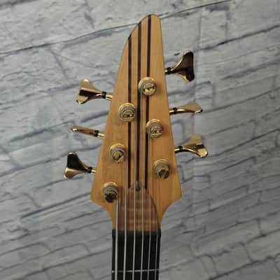 Custom Made Through Neck 6 String Bass Guitar image 2