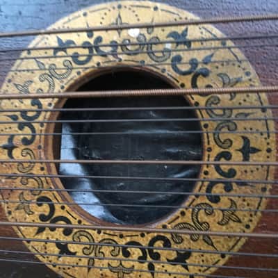 1920's Ukelin Manufacturers Advertising Co. Violin and Hawaiian Ukulele Combined Two Hole Ukelin 1929 image 18