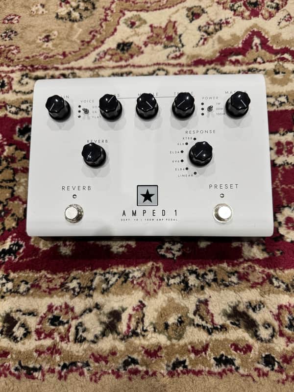 Blackstar AMPED 1 Dept. 10 100-Watt Guitar Amp Pedal 2022 - Present - White imagen 1