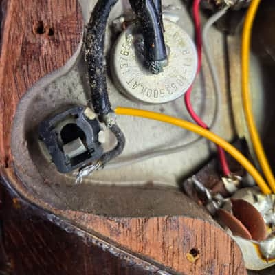 Vintage 1965 Gibson Thunderbird Bass Body RARE image 13
