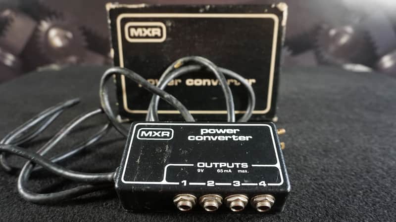 MXR MX-137 Power Converter 1979 - 1984 - Black w/ Original Box image 1