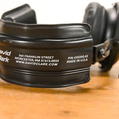 David Clark Single Ear, Over-The-Head Style Headset CG01YNB image 11
