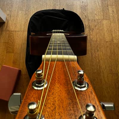 Martin D JR-10E Streetmaster Left-Handed 2021 - 2024 - Mahogany Burst image 6