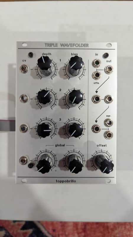 Toppobrillo Triple Wavefolder, Manhattan Analog Version image 1