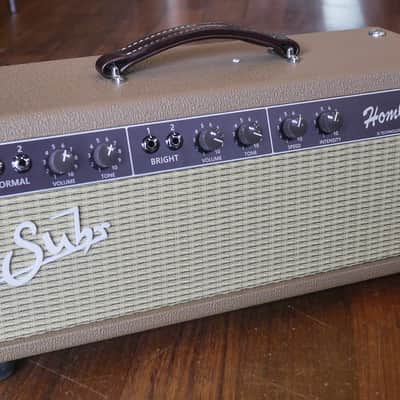 Suhr Hombre 18-Watt Brown Tolex/Tan Grille Amp Head image 1