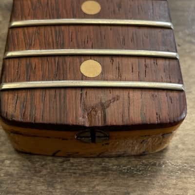 Vintage 1961 Fender Slab Board Brazilian Rosewood Stratocaster Neck image 13