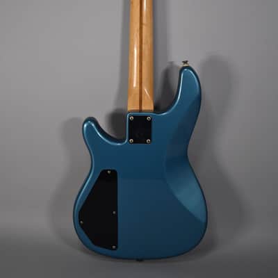 1994 Fender MIM Stu Hamm Signature Standard Urge Bass | Lake Placid Blue Finish image 3