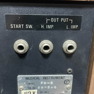 Ace Tone FR-6 Rhythm Ace 1960s - Wood w/foot switch image 5
