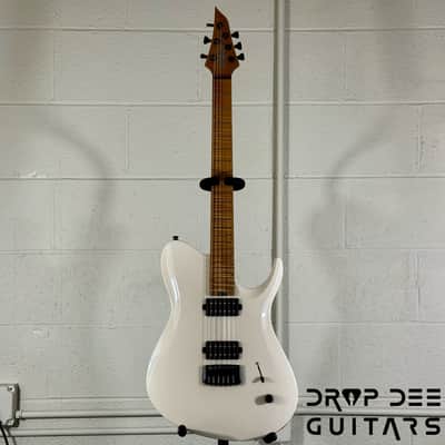 Balaguer USA Series Seraph Modern Electric Guitar w/ Case (324) - Gloss Metallic Jewel White image 2