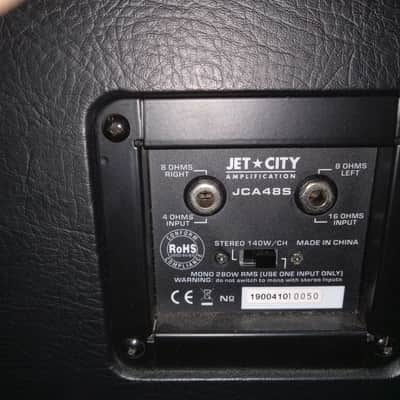 Jet City JCA48S+ UNLOADED 4x12 Slant Guitar Cabinet w/ DIY Cover image 3