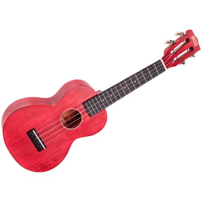 ML2CR Island Concert Cherry Red + Housse Mahalo image 2
