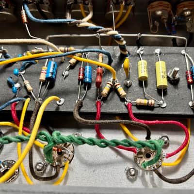 Hand Wired Clone AA764 Fender Vibro Champ Head 10/12w 5881 Single Ended Class A image 17