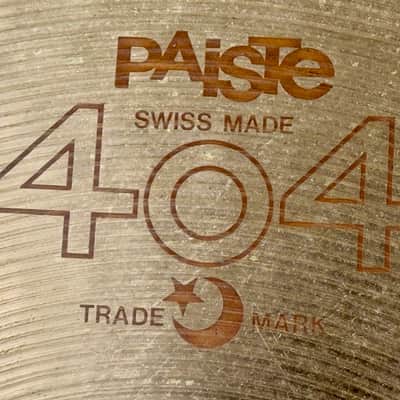 14” Paiste 404 MEDIUM HIHATS 628g 796g image 2
