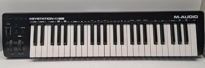 M-Audio Keystation 49 MkIII MIDI Keyboard Controller  Black image 1