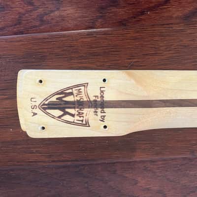 Musikraft Strat Neck Gibson scale. 2024 - Unfinished image 2
