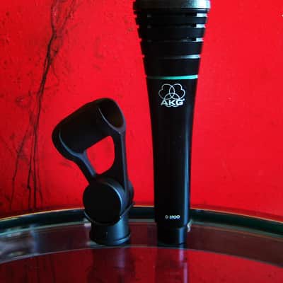 Vintage 1990's AKG D3700 Hyper Cardioid Dynamic Microphone Low Z w accessories D1000E D190E image 11