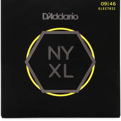 D'Addario NYXL0946 Nickel Wound Electric Guitar Strings, Super Light Top / Regular Bottom Gauge image 1