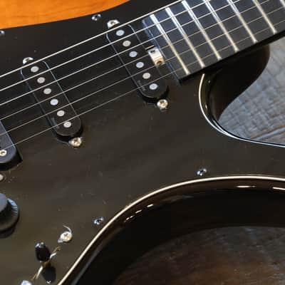 Parker Nitefly Electric Guitar Tobacco Burst + Hard Case image 4