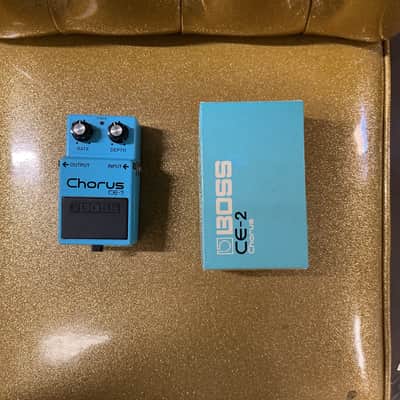 Boss CE-2 Chorus (Black Label) 1979 - 1984 - Blue used image 1