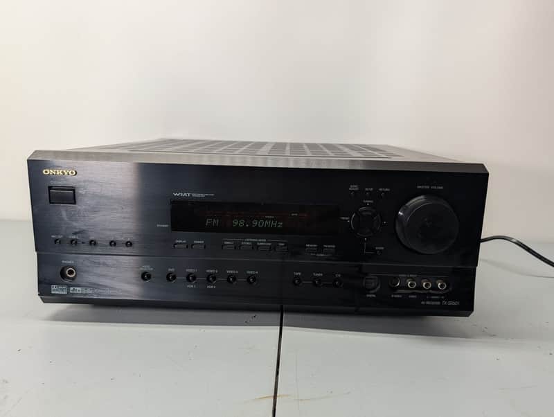 Onkyo TX-SR601 Receiver HiFi Stereo Vintage 6.1 Channel Home Audio AM/FM image 1