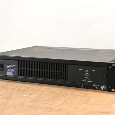 QSC CX702 2-Channel 700W Power Amplifier CG01V5Y image 1