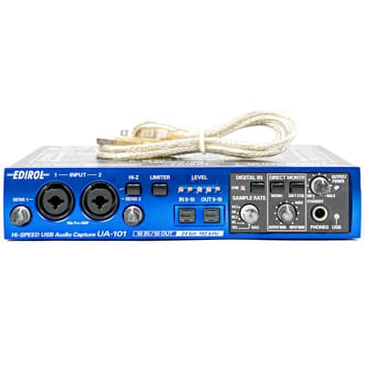 Roland Edirol Ua-101 Hi-Speed USB Audio Capture Midi Interface 24bit 192kHz image 1