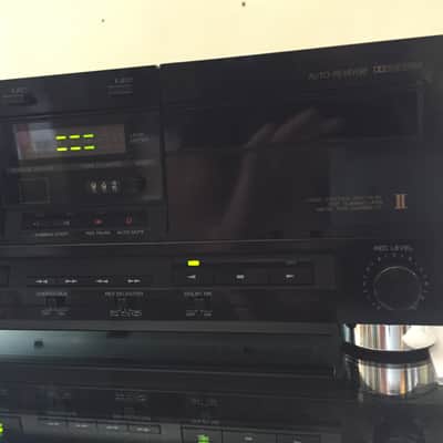 MAGNETOPHONE PLATINE LECTEUR ENREGISTREUR DOUBLE CASSETTES K7 AKAI HX-M670W image 6