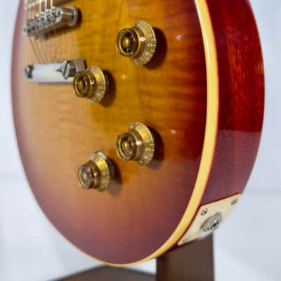 Gibson Les Paul Custom Shop Historic VOS 1959 R9 Reissue 2013 - Heritage Cherry Sunburst image 8