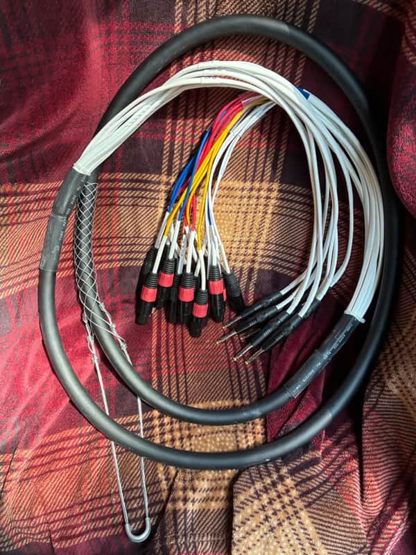 Audiopile Insert Snake 8 channels TRS to XLR pairs 2026 image 1