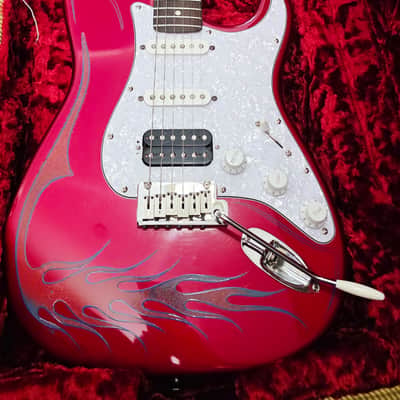 Fender American Standard Stratocaster with Matching Headstock, Rosewood Fretboard 1995 - Candy Apple Red with UPGRADES image 1