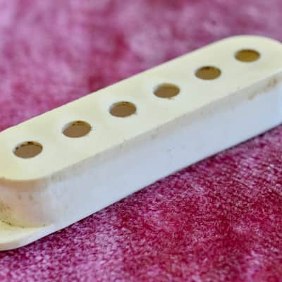 Vintage 1963 - 1964 Fender Stratocaster Pickup Cover Set - Pre-CBS Strat Covers - 1950's 1960's image 5