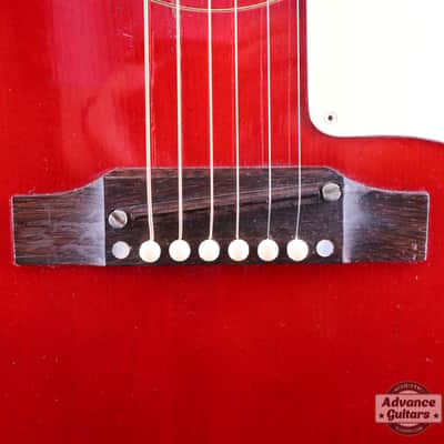 Gibson 1967 J-45 Cherry Red image 13