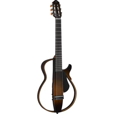 Yamaha SLG200N Nylon String Silent Guitar with Bag in Tobacco Sunburst - New image 2