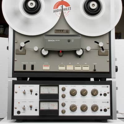 Denon DH-710F high-performance professional open-reel (reel-to-reel) tape deck 1981 - Excellent image 3